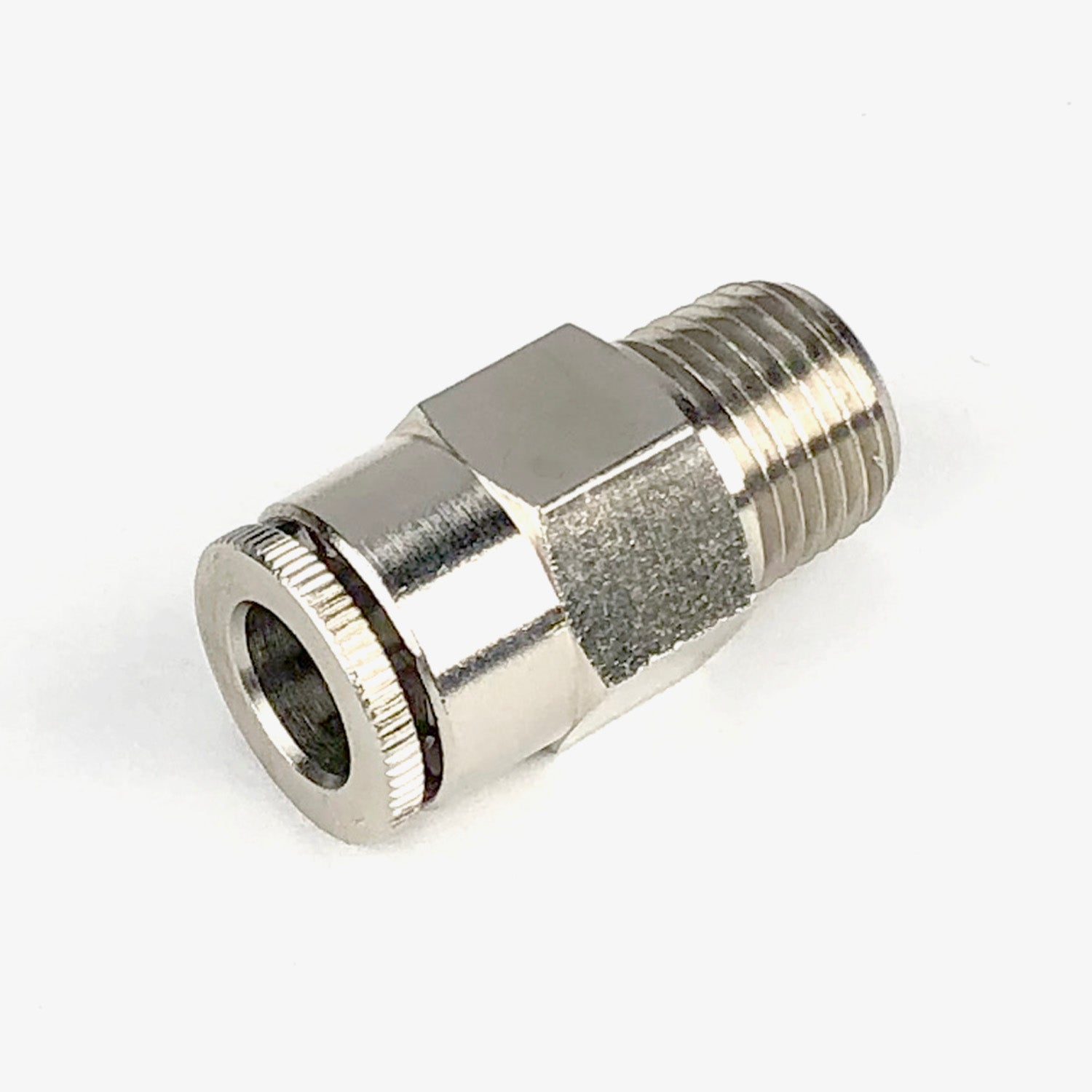 1/4" Hose to 1/8 NPT Male Straight Fitting