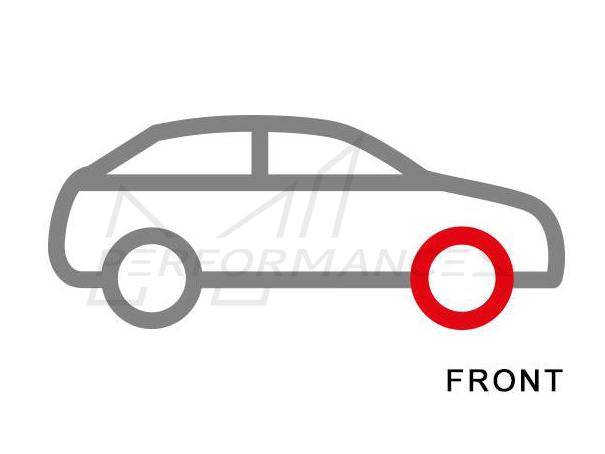 EBC Audi 8S TTS Redstuff Sport Front Brake Pads - ATE Caliper