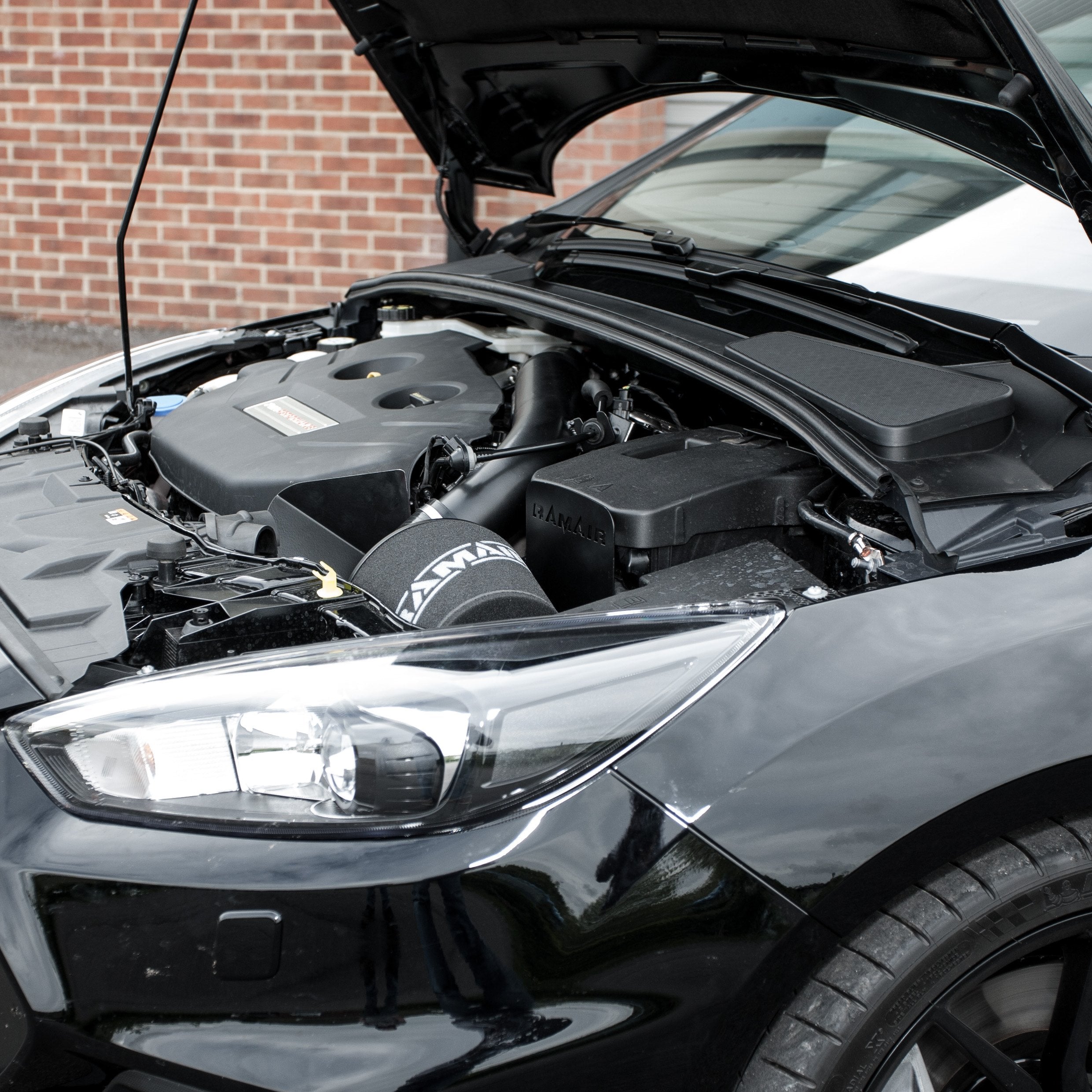 Ford Focus RS MK3 2.3 Ecoboost – Cone Foam Air Filter Heat Shield & Hard Pipe Induction Kit