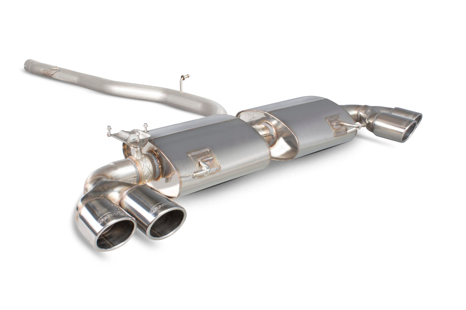 Scorpion Audi S1 2.0 TFSI Quattro (2014-2018) Cat-Back System with Electronic Valves