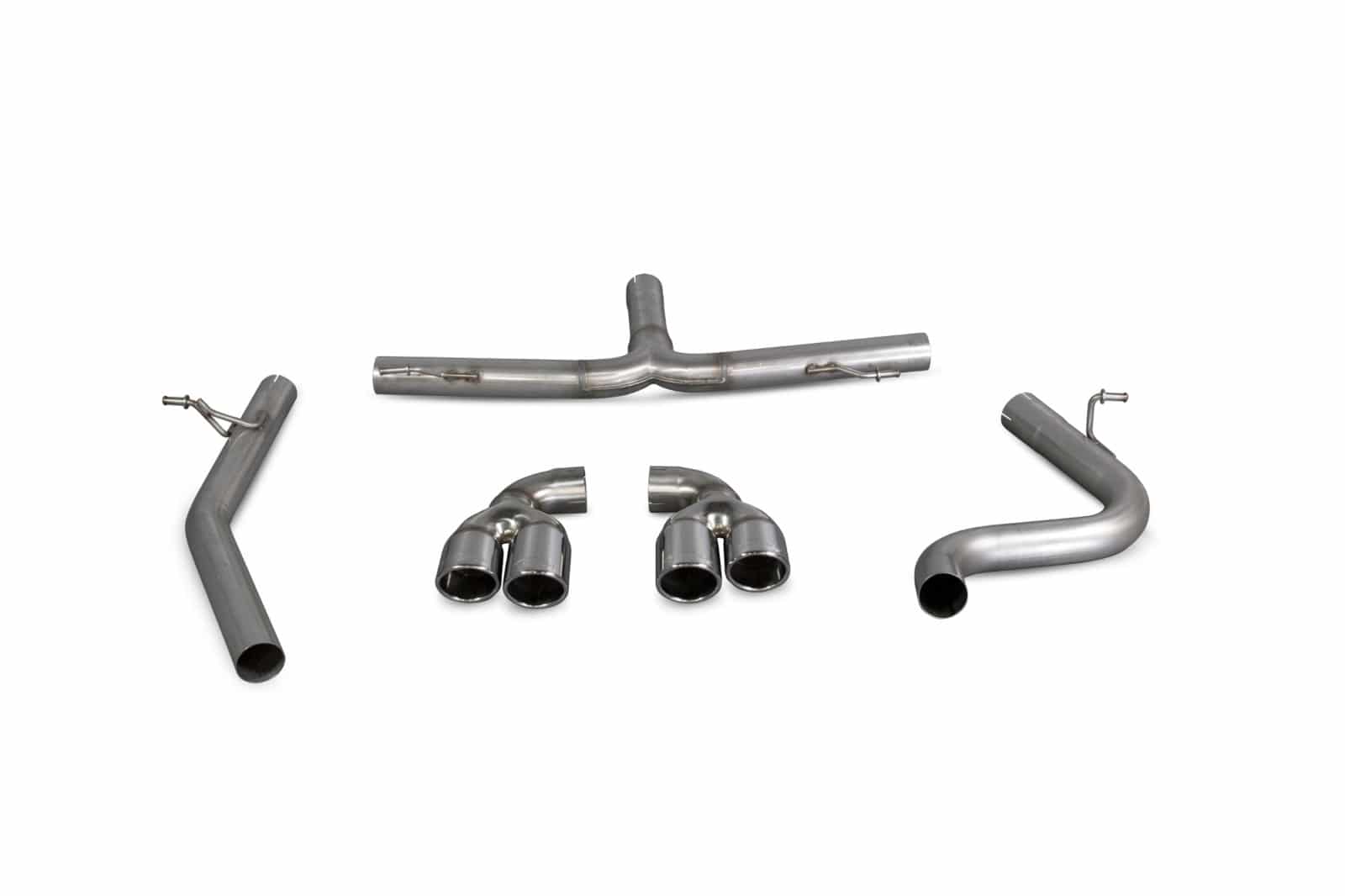 Scorpion Audi TT MK2 Quattro 2.0 TDI (09-14) Cat-Back System