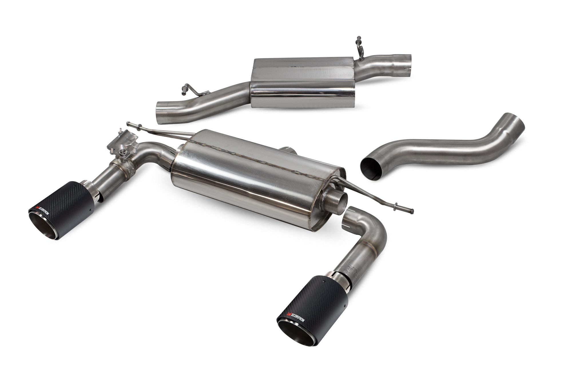 Scorpion Audi TT MK3 2.0 TFSI Quattro (2014-2018) Cat-Back System (Non-GPF Models)