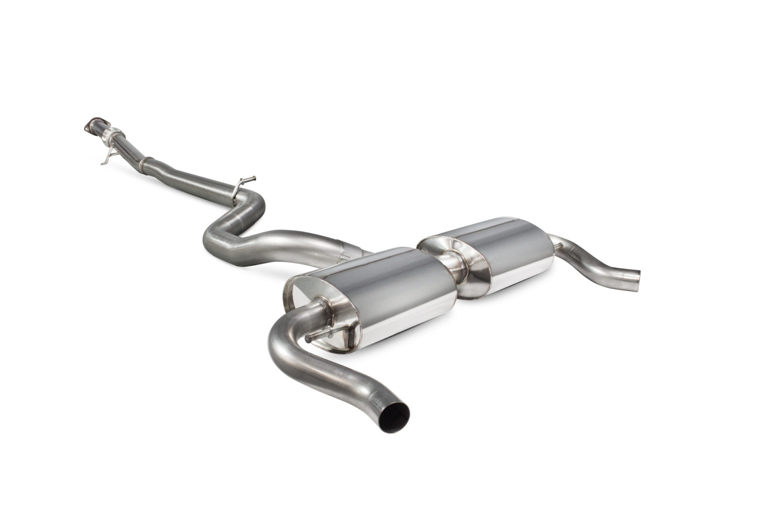 Scorpion Renault Clio MK4 RS 200 EDC / 220 Trophy (2015-18) Non-Resonated Cat-Back System