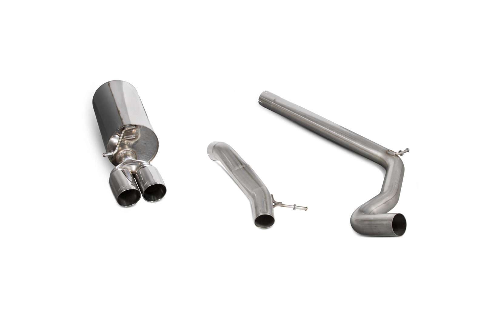 Scorpion Volkswagen Polo GTI 1.8T 6C (2015-2017) Non-Resonated Cat Back System – SVWS051 / SVWS051C