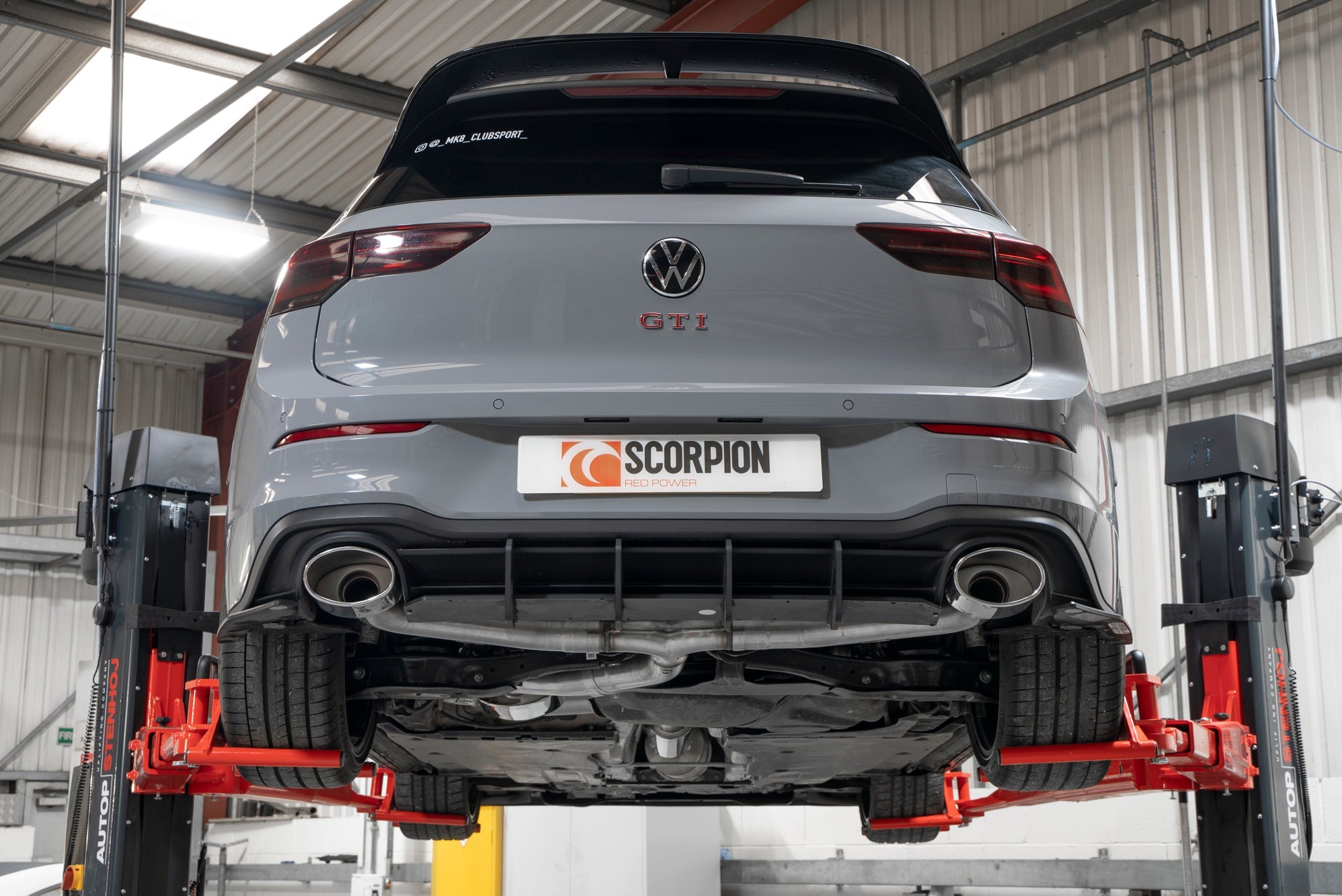 Volkswagen Golf MK8 GTI Scorpion GPF Back