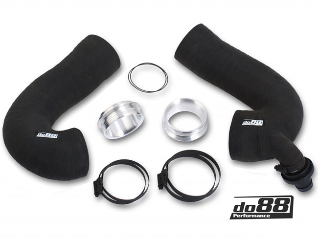 Porsche 911 Carrera (992.2) Turbo Inlet Hoses, for OE or DO88 66mm Airbox