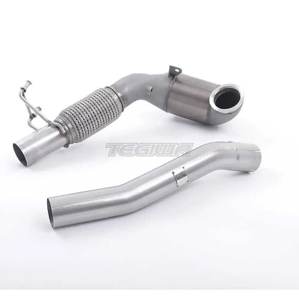 Milltek Volkswagen Golf MK7 GTi (including GTi Performance Pack Clubsport & Clubsport S models) 2013-2016 Cast Downpipe with Race Cat Exhaust - Fits with Milltek System