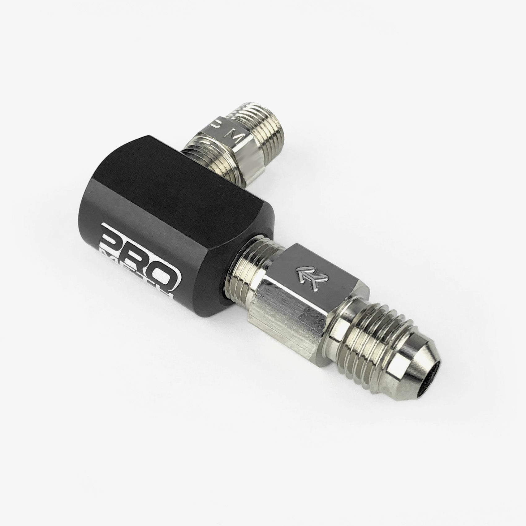 NPT Elbow Nozzle Holder With 4AN Check Valve