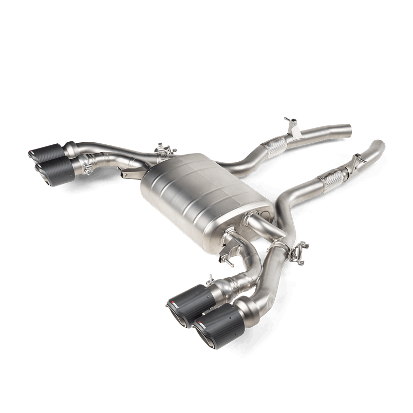 BMW X3M / X3M Competition (F97) - OPF/GPF | Akrapovic | Slip-on-Line System - Carbon Tips
