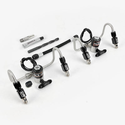 ProMeth Signature Series 4 Cylinder Direct Port With Straight Nozzle Holders & Dual Solenoids (Pre-Bent)