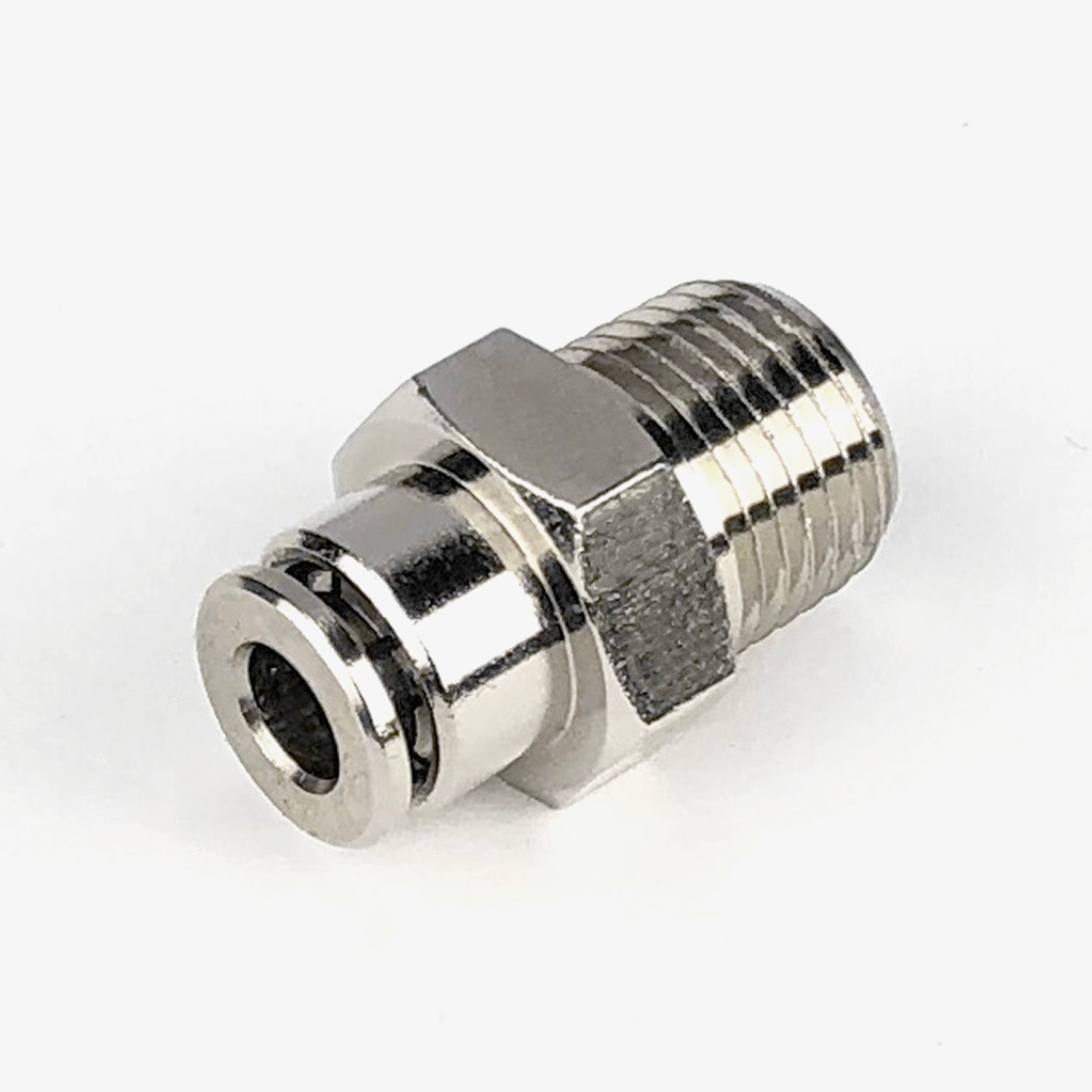 5/32" Hose To 1/4 NPT Male Straight Fitting