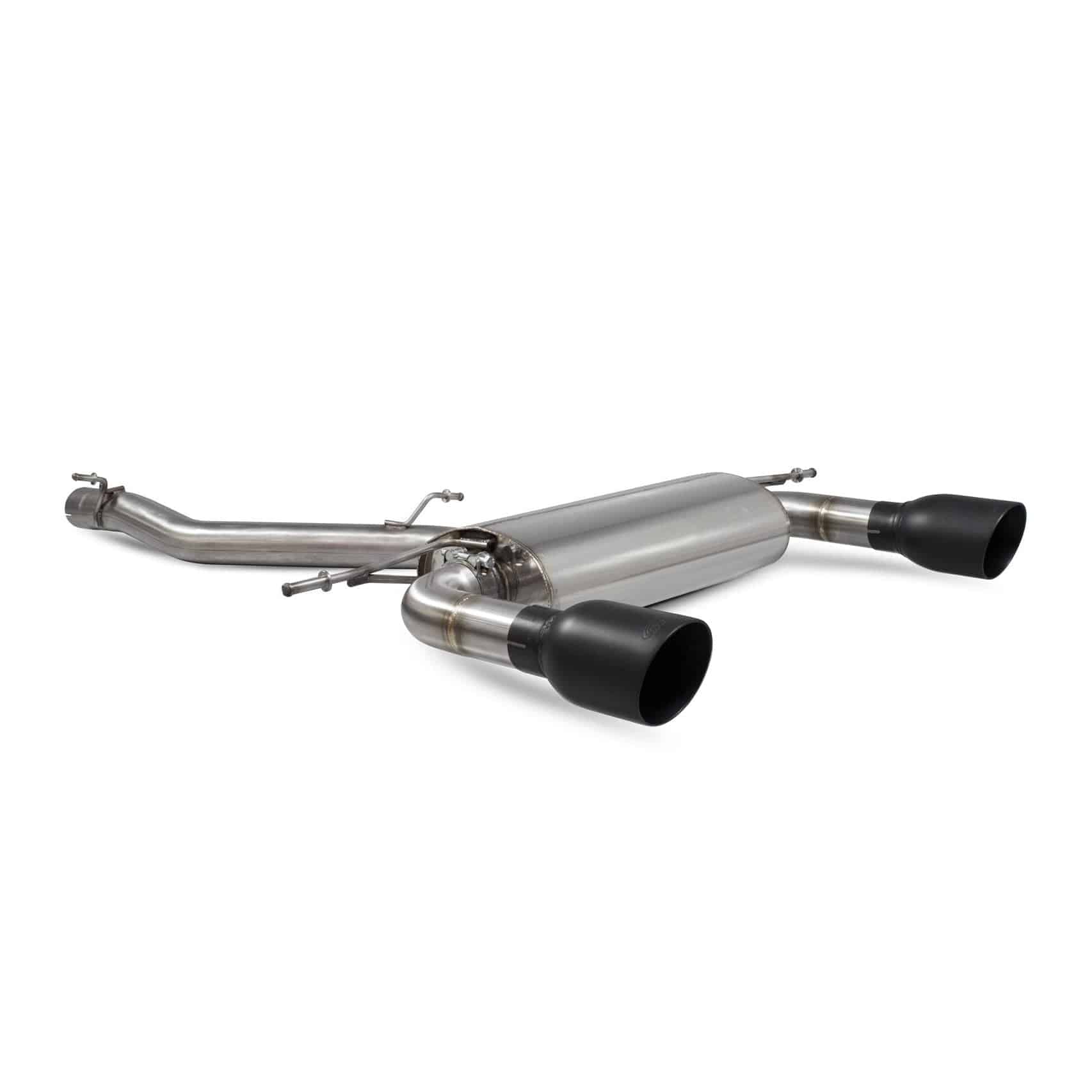 Audi TT MK3 2.0 TFSi Quattro Non GPF Model Only Non-resonated cat-back system with no valves SAUS086C Scorpion Exhaust