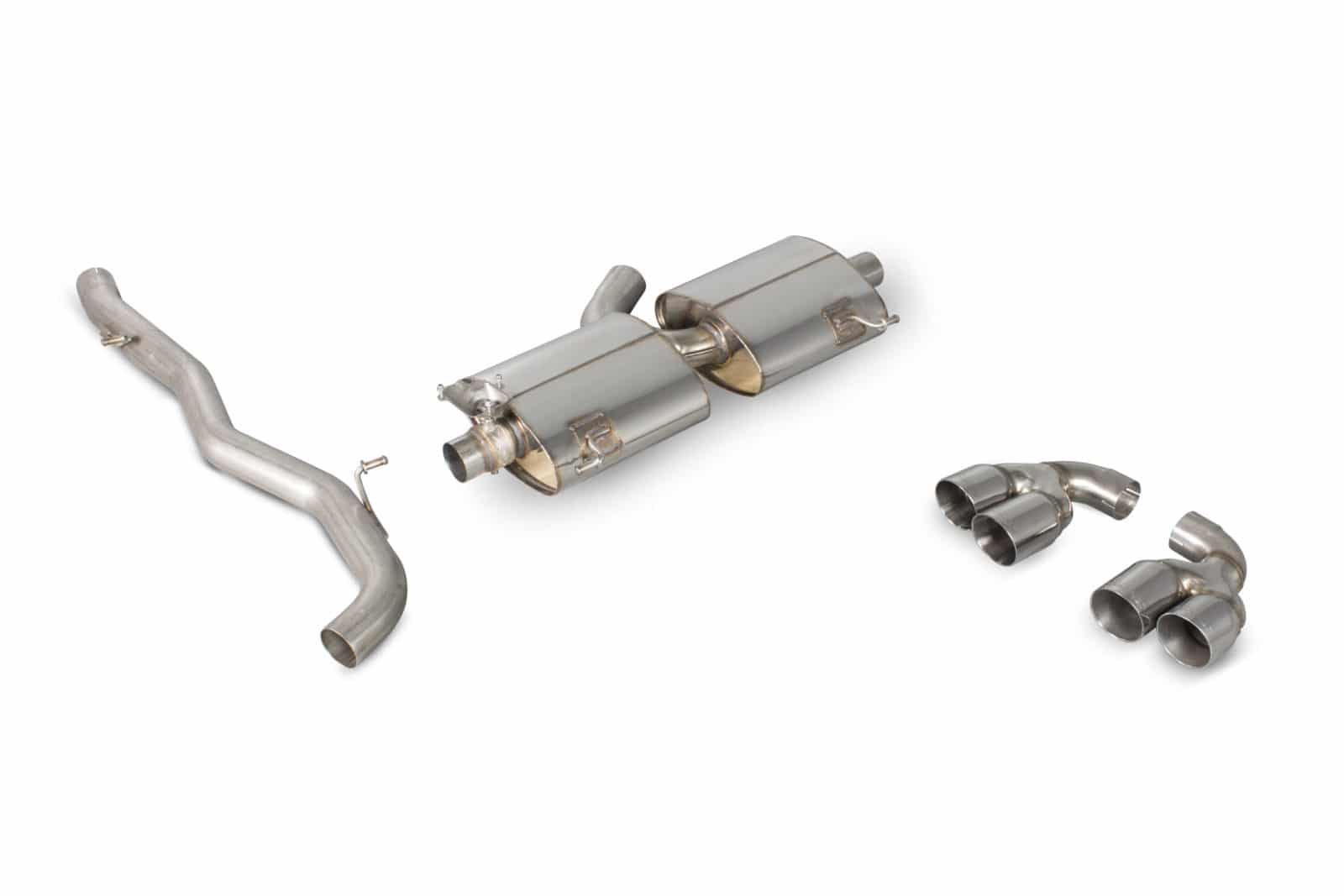 Scorpion Audi S1 2.0 TFSI Quattro (2014-2018) Cat-Back System with Electronic Valves