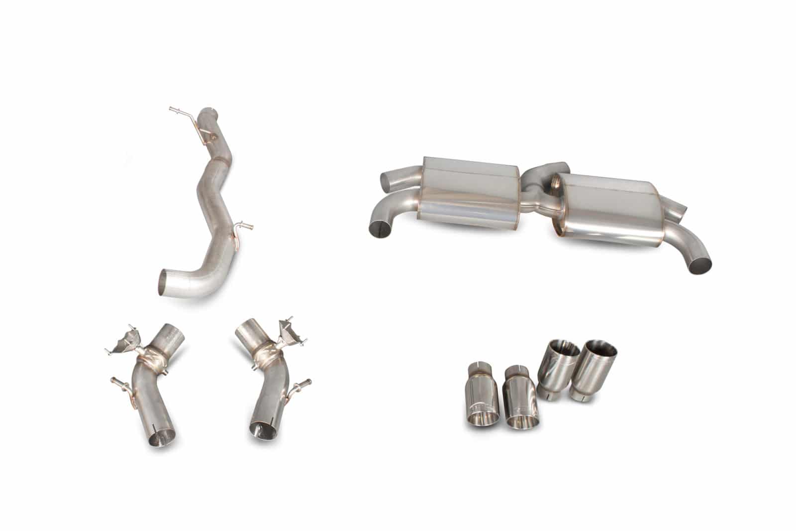 Scorpion Audi S3 2.0T 8V (3DR & Sportback) (2013-2016) Cat-Back System