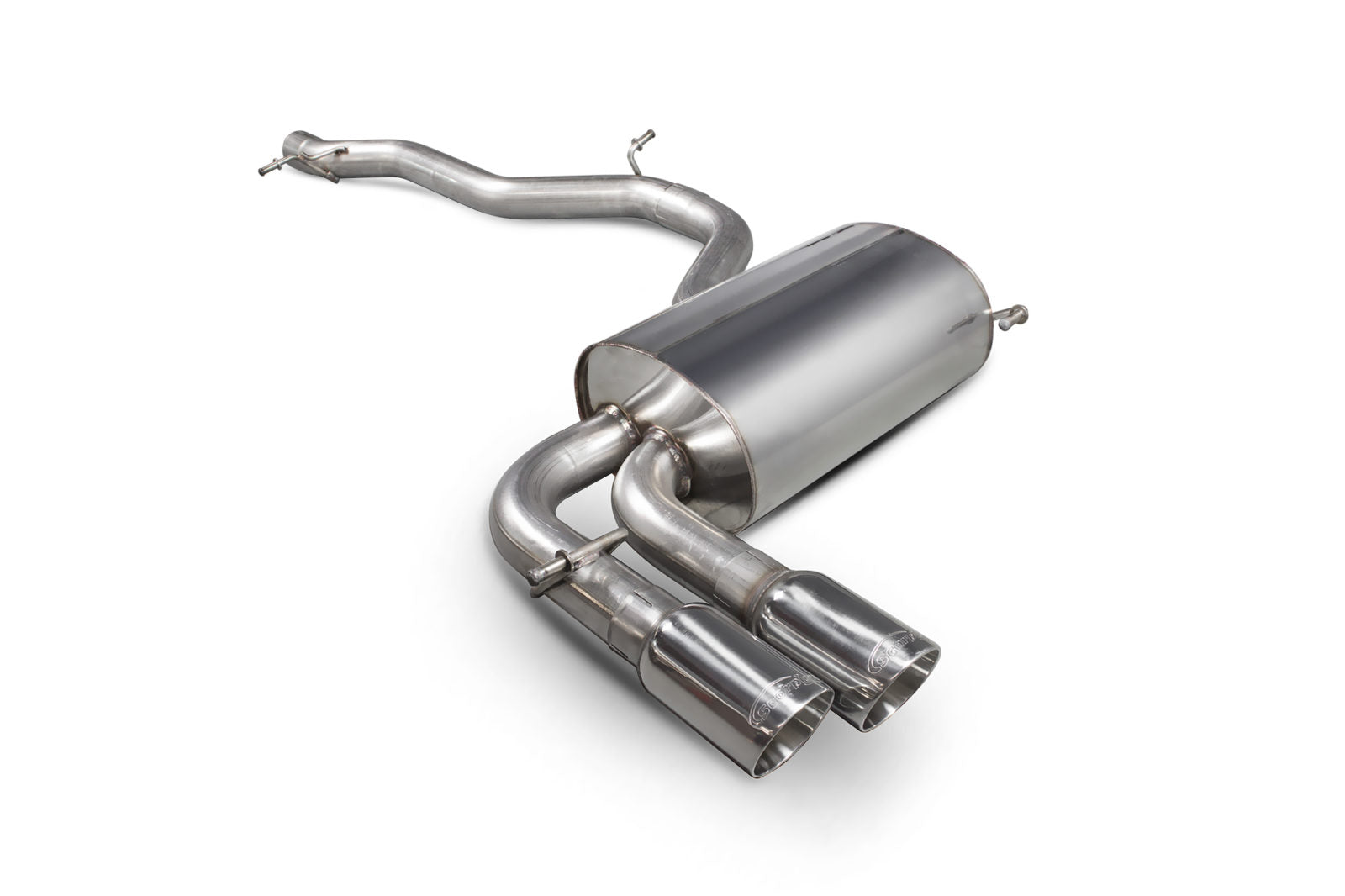 Scorpion Audi S3 8P (2006-2012) Non-Resonated Cat-Back System