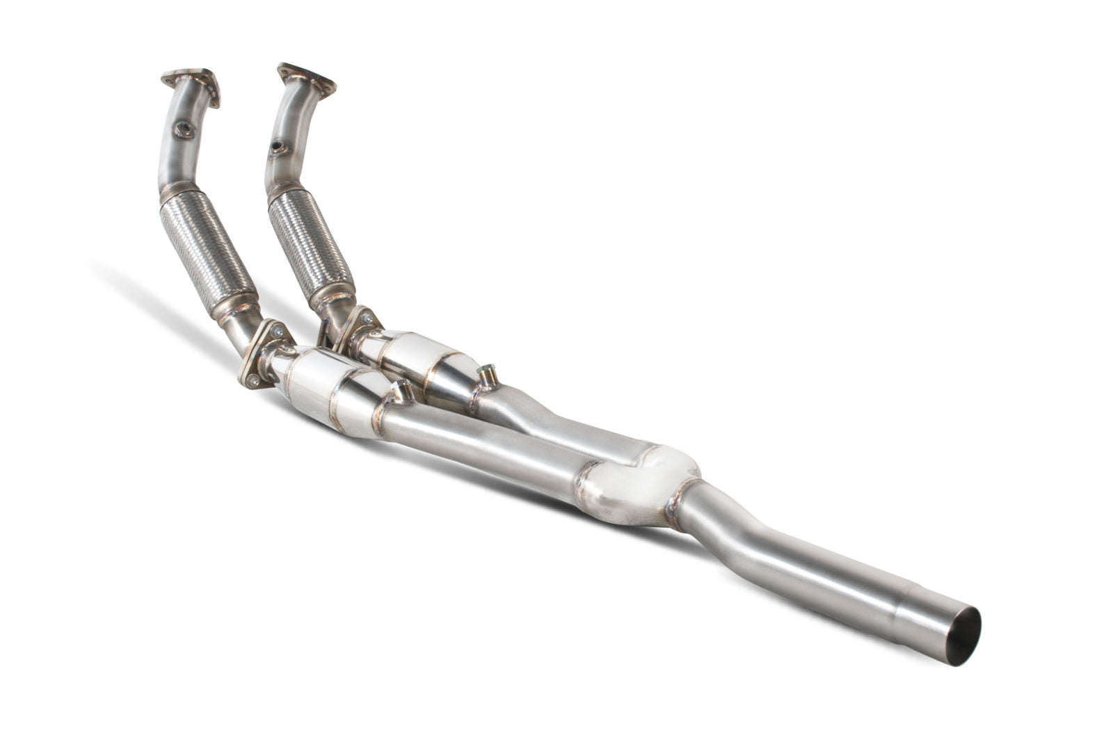 Scorpion VW Golf MK5 R32 (05-08) Twin High-Flow Sports Catalyst – SVWX039