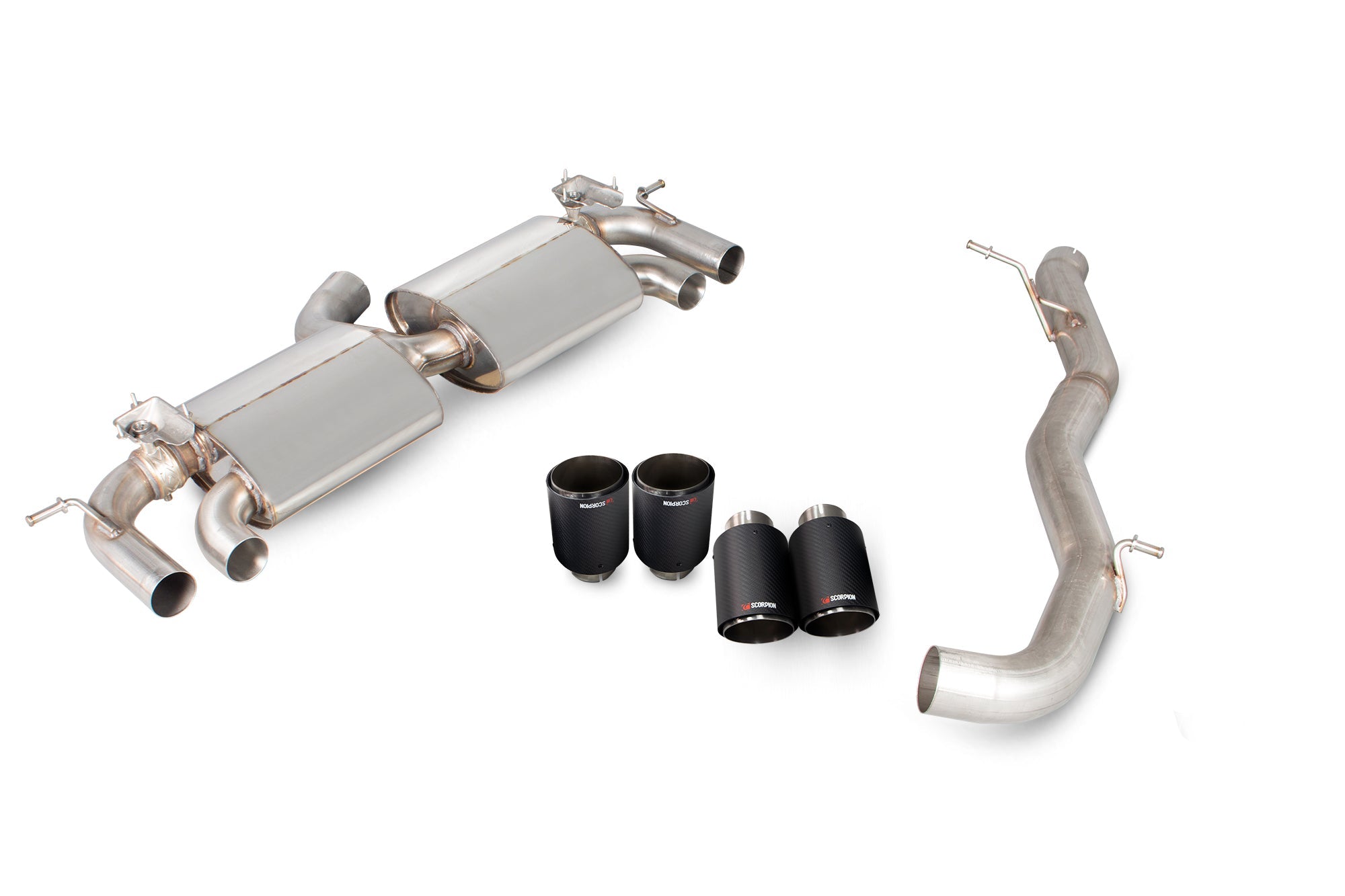 Scorpion VW Golf MK7 R Pre-Facelift (2014-16) Cat-Back Systems