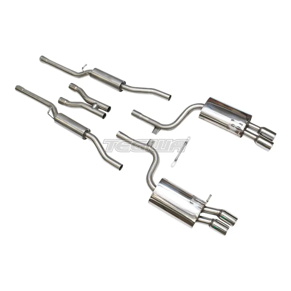 Milltek Audi S4 4.2 V8 quattro B7 Saloon/Sedan Avant & Cabriolet 2004-2009 Cat Replacement Pipe Exhaustment Pipes Exhaust - Manual Only