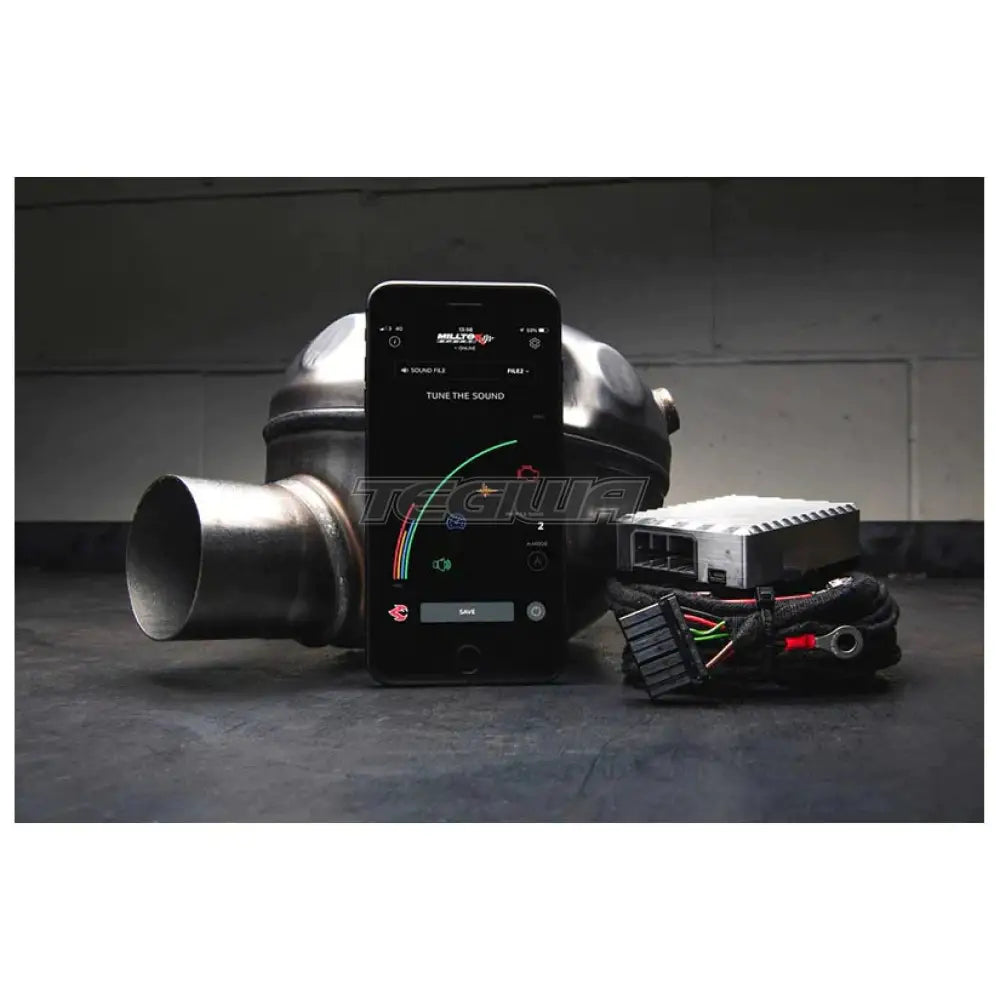 Milltek Volkswagen Transporter \ Caravelle T6 SWB 150/180/204PS 2.0-Litre BiTDI 2WD and 4MOTION 2015-2023 Active Sound Control Exhaust