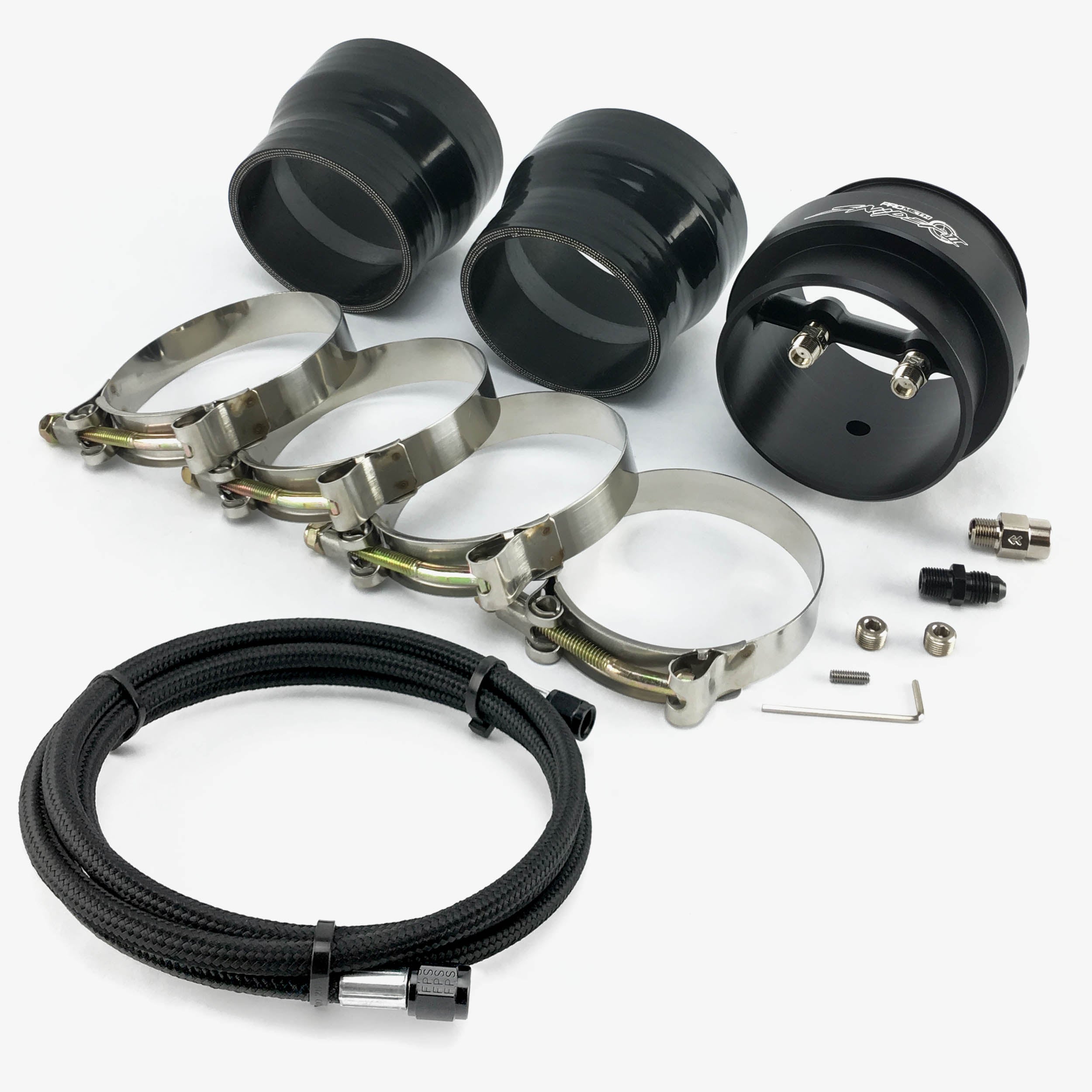 Sniper II With Mini Check Valve, Silicone Reducer & 8ft Hose Assembly (Fender Mount)