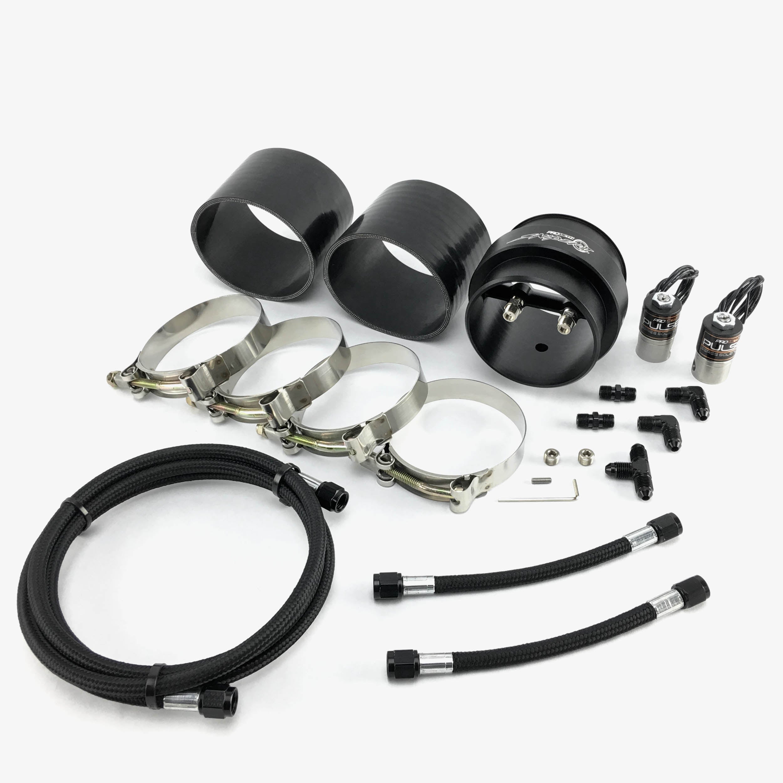 Sniper II Dual Stage With 8ft Hose Assembly (Solenoid/Solenoid Silicone Straight)
