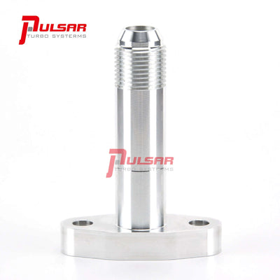 AN10 Extended Oil Drain Flange Install Kit for Precision PTE Garrett T4 Turbo