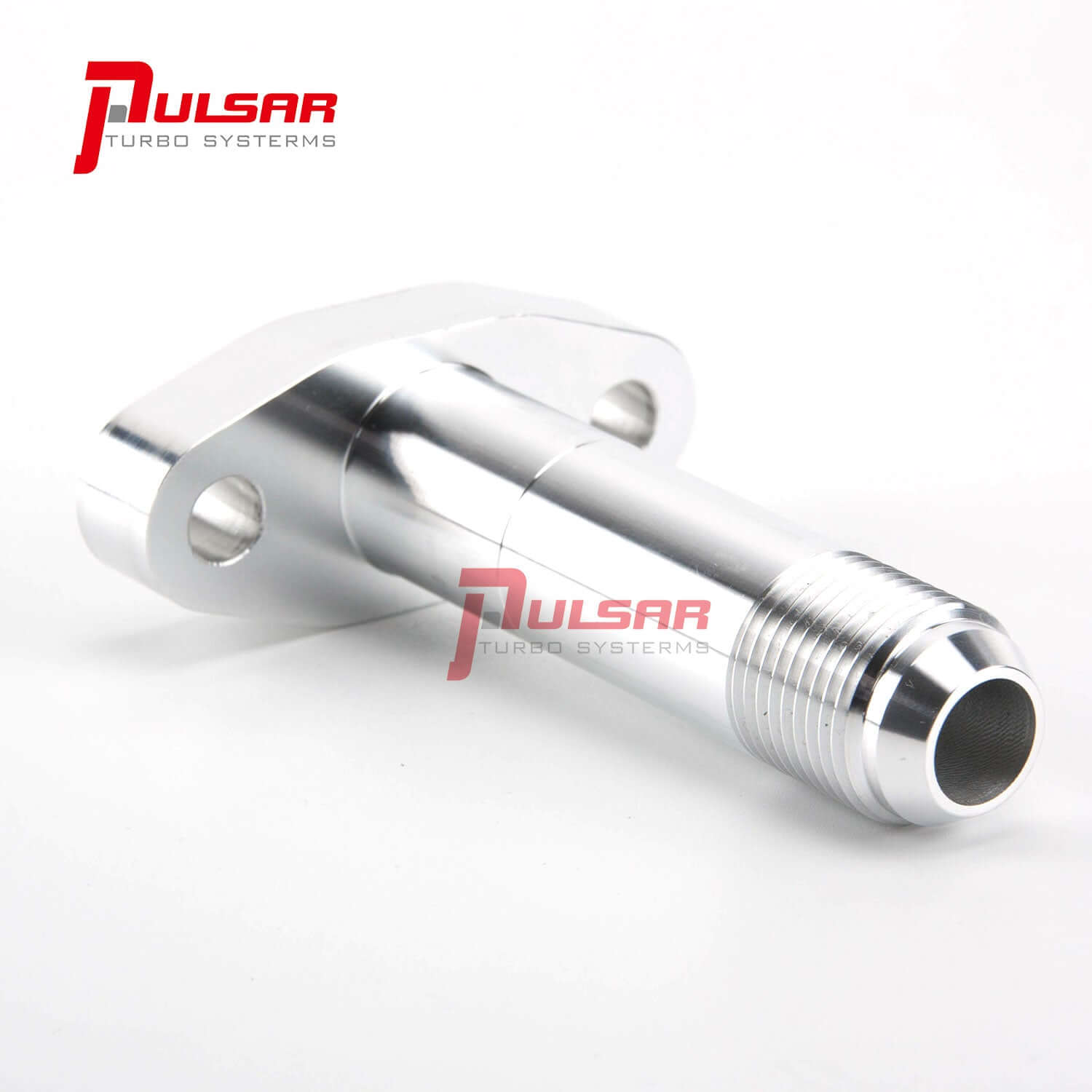 AN10 Extended Oil Drain Flange Install Kit for Precision PTE Garrett T4 Turbo