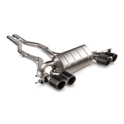 BMW M3 / M4 (G80 / G82 / G83) | Akrapovic | Evolution Line System - Carbon Round Tips