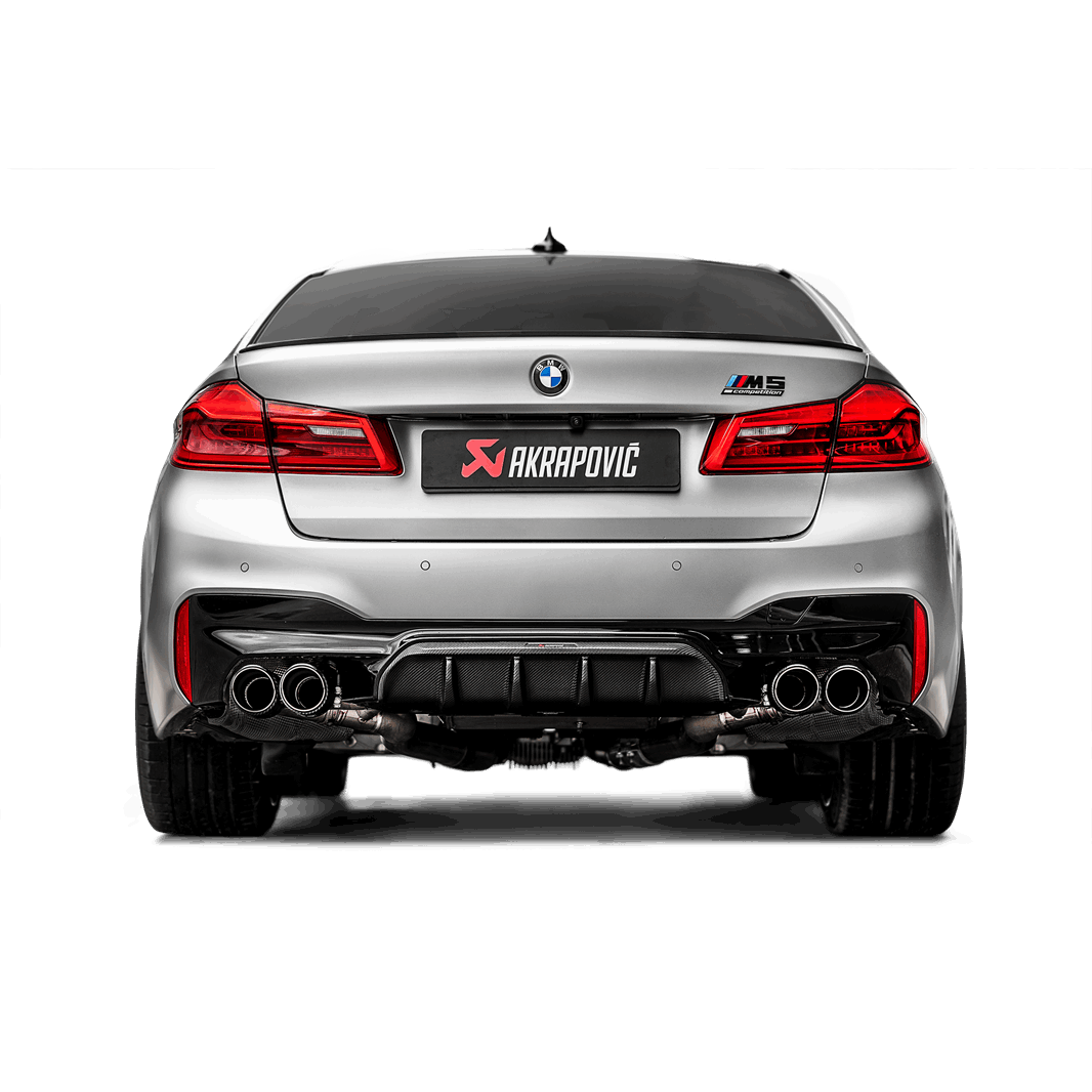 BMW M5 / M5 Competition / CS (F90) - OPF/GPF | Akrapovic | Slip-on-Line System - Carbon Tips