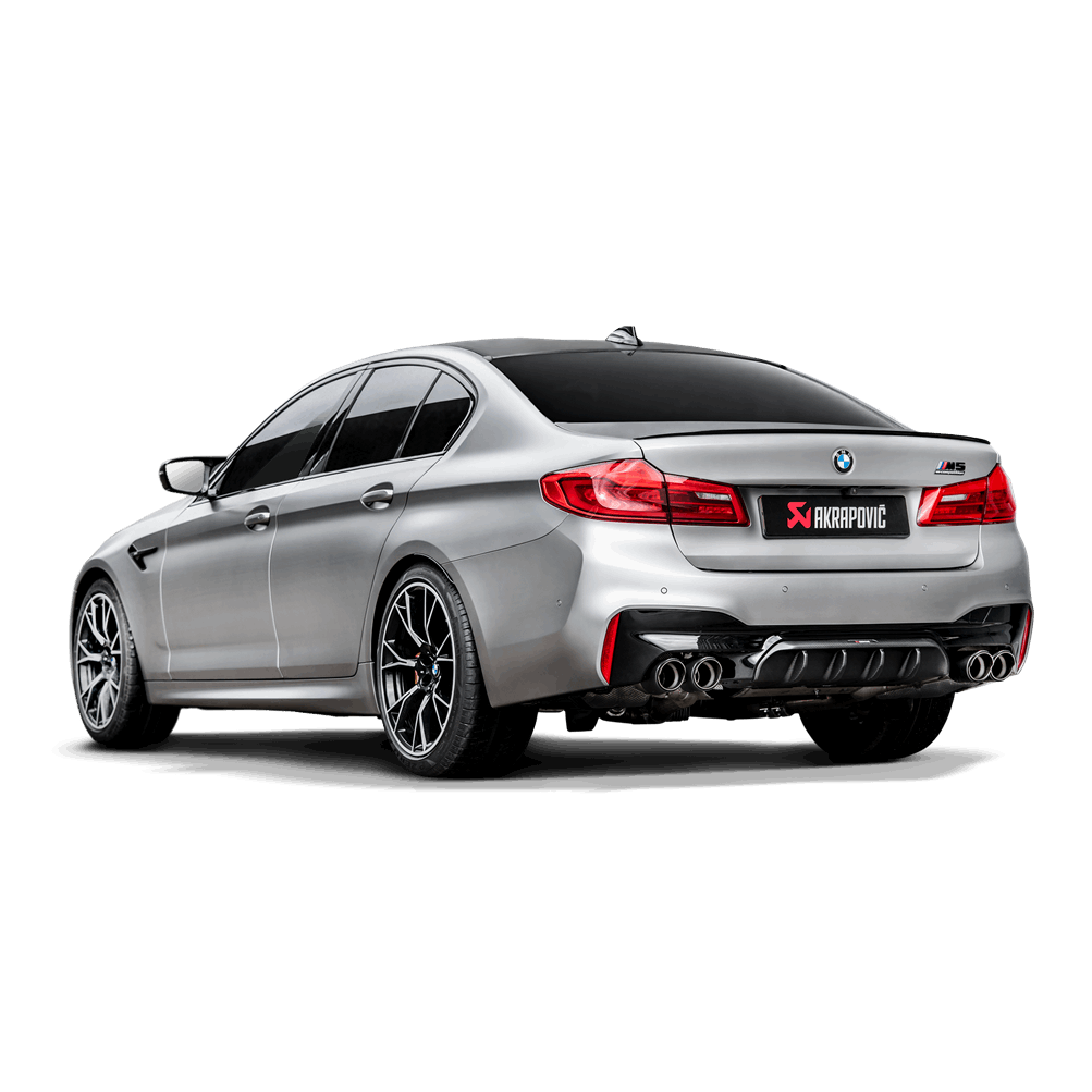 BMW M5 / M5 Competition (F90) - OPF/GPF | Akrapovic | Slip-on-Line System - Carbon Tips