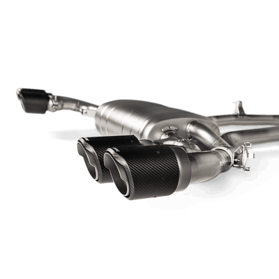 BMW X4M / X4M Competition (F98) - OPF/GPF | Akrapovic | Slip-on-Line System - Carbon Tips