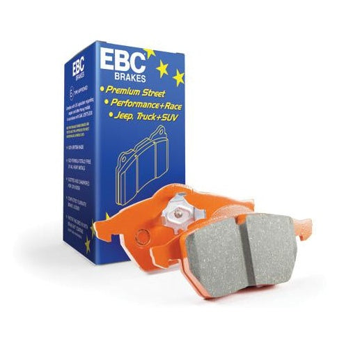 EBC AC Aston Martin BMW Volkswagen Orangestuff Race Front Brake Pads - Brembo Caliper (Inc. MK VI, Vantage, E39 Alpina & Touareg I)