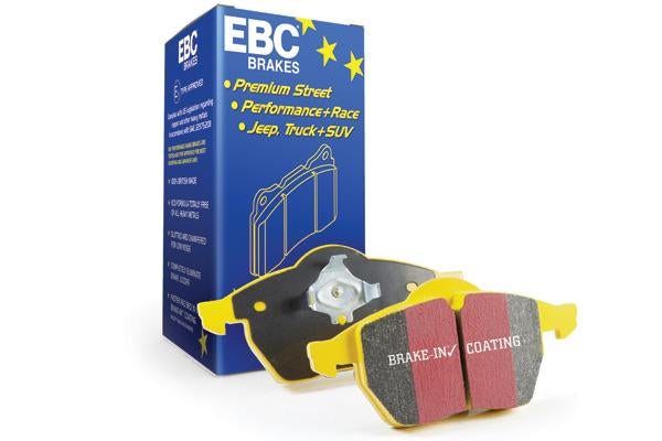 EBC Porsche 991 Yellowstuff Street and Track Front Brake Pads - Brembo Caliper (Inc. 911 Carrera S, 911 Carrera 4S, 911 Carrera GTS & 911 Carrera 4 GTS)