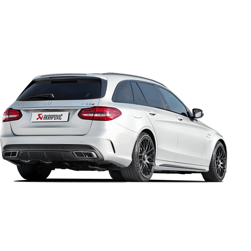 Mercedes AMG C63 Estate / Sedan (S205 / W205) | Akrapovic | Evolution Line System - For vehicles with Mercedes-AMG Performance exhaust System