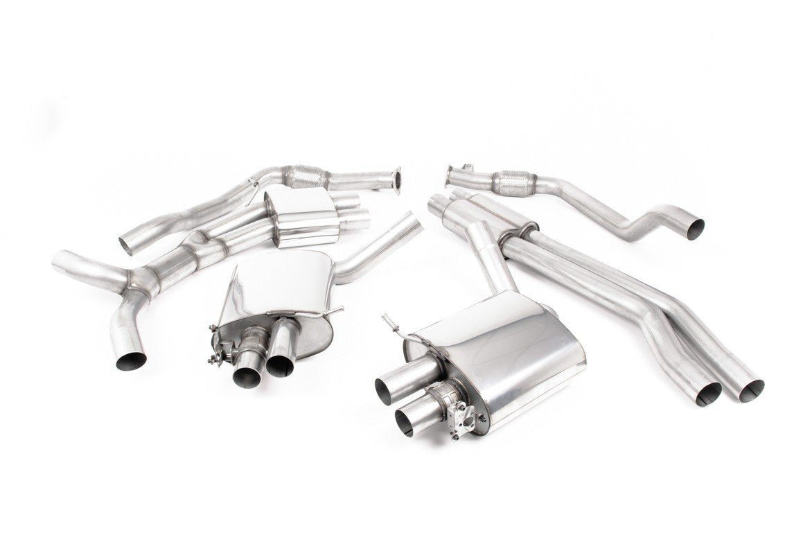 Milltek Cat-back Resonated Polished Tips PRE GPF RS5 B9
