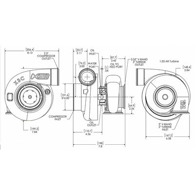 Xona Rotor X3C XR7869S | 410-820 bhp | Performance Turbo